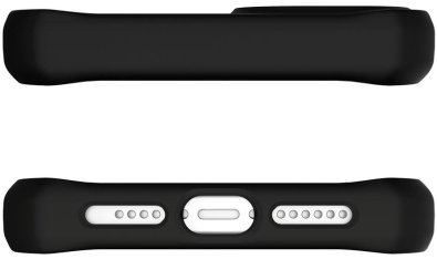 Чохол iTSkins for iPhone 14 Plus SPECTRUM R SILK with MagSafe Black (AP4R-HMASI-BLCK)