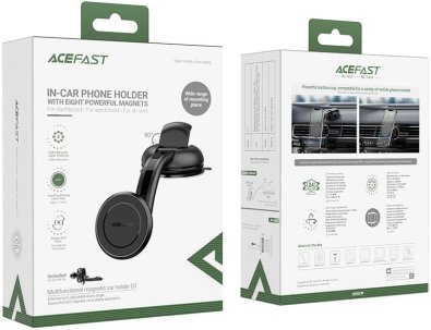 Кріплення для мобільного телефону Acefast D7 Black (AFD7)