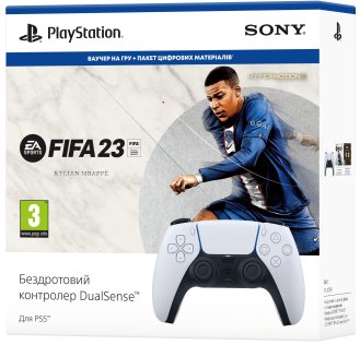 Геймпад Sony DualSense for PS5 FIFA 23 White (9440796)
