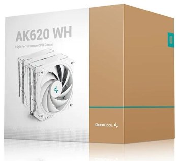 Кулер для процесора Deepcool AK620 White (R-AK620-WHNNMT-G-1)