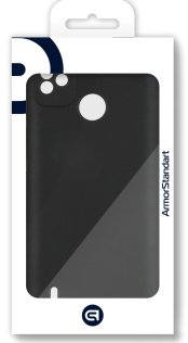 Чохол ArmorStandart for Tecno POP 5 - Matte Slim Fit Black Camera Cover (ARM64733)