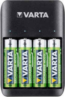 Зарядний пристрій Varta Value USB Quattro Charger with 4xAA 2100mAh (57652101451)