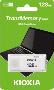 Флешка USB Kioxia U202 128GB White (LU202W128GG4)
