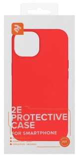 Чохол 2E for Apple iPhone 14 - Basic Liquid Silicone Red (2E-IPH-14-OCLS-RD)