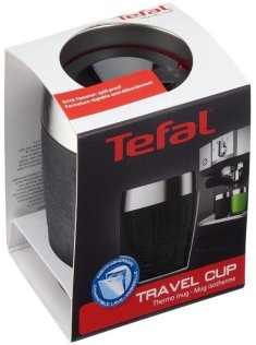Термочашка Tefal Travel Cup 200ml Black with Silver (K3081314)