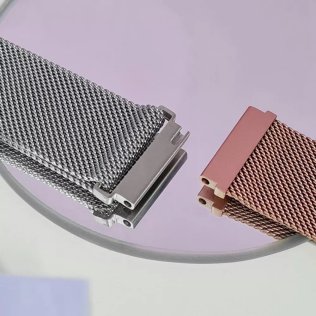 Ремінець for Xiaomi Amazfit/Samsung - Milanese Loop 22 mm Silver (32574silver)