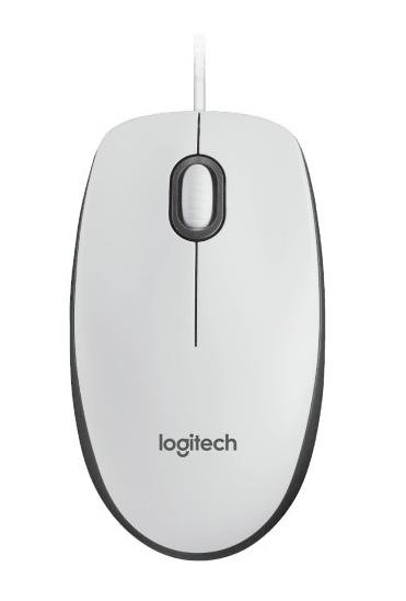 Миша Logitech M100 USB White