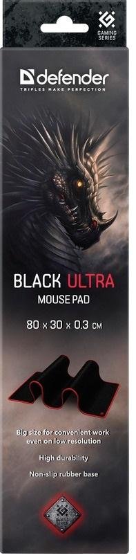 Килимок Defender Black Ultra (50561)