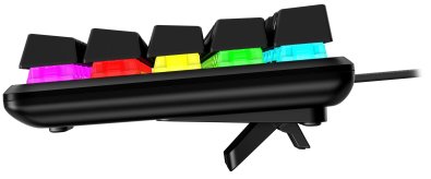 Клавіатура HyperX Alloy Origin 65 Red RGB ENG/RU USB Black (4P5D6AX)