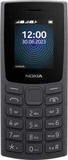 Мобільний телефон Nokia 110 2023 Charcoal (1GF019FPA2C01)