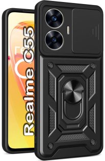 Чохол BeCover for Realme C55 - Military Black (709173)