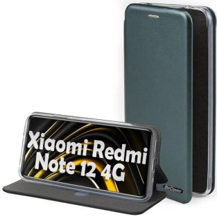 Чохол BeCover for Xiaomi Redmi Note 12 4G - Exclusive Dark Green (709058)