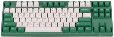 Клавіатура Akko 3087 Matcha Red Bean 87Key Gateron Pink ENG/UKR USB Green (A3087_MA_GP)