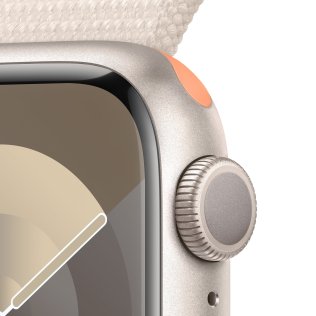 Смарт годинник Apple Watch Series 9 GPS 41mm Starlight Aluminium Case with Starlight Sport Loop (MR8V3)