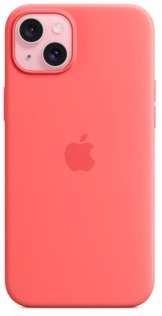 Чохол Apple for iPhone 15 Plus - Silicone Case with MagSafe Guava (MT163)