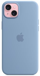 Чохол Apple for iPhone 15 Plus - Silicone Case with MagSafe Winter Blue (MT193)