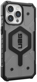 Чохол UAG for Apple iPhone 15 Pro Max - Pathfinder Magsafe Clear Ash (114301113131)