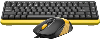 Комплект клавіатура+миша A4tech Fstyler F1110 Bumblebee