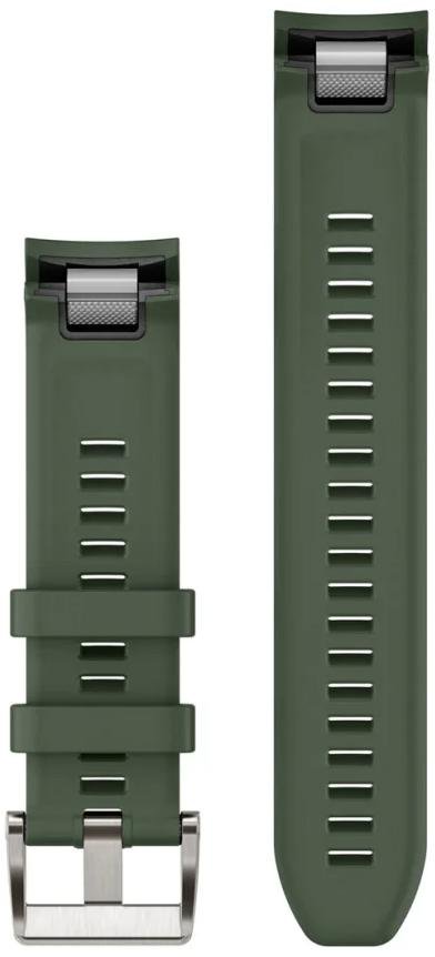 Ремінець Garmin for MARQ Gen 2 - 22mm QuickFit Silicone Strap Pine Green (010-13225-01)