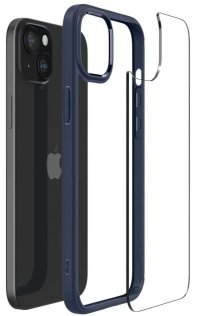 Чохол Spigen for Apple iPhone 15 - Ultra Hybrid Navy Blue (ACS06801)