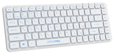 Клавіатура OfficePro SK790W Wireless White