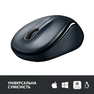 Миша Logitech M325s Wireless Dark Silver (910-006812)