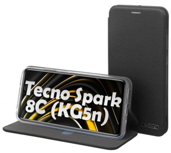 Чохол BeCover for Tecno Spark 8C KG5n - Exclusive Black (709043)