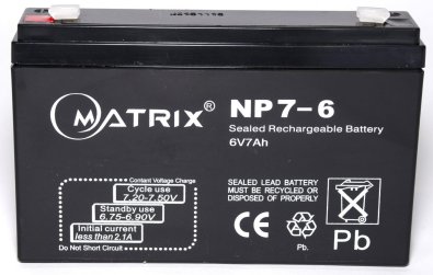 Батарея для ПБЖ Matrix NP7-6