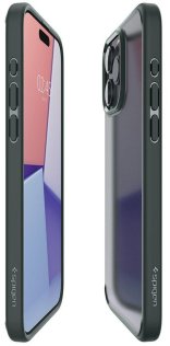 Чохол Spigen for Apple iPhone 15 Pro Max - Ultra Hybrid Matte Frost Green (ACS06569)