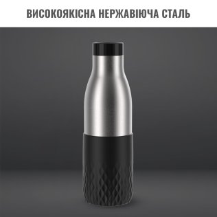 Термопляшка Tefal Bludrop Soft Touch 500 ml Graphite (N3110510)