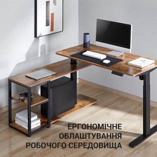 Стіл комп’ютерний OfficePro ODE119WB