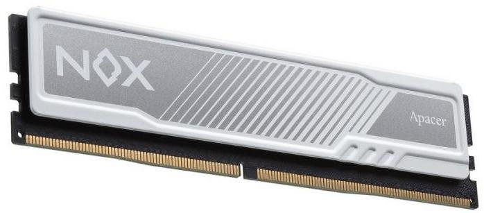 Оперативна пам’ять Apacer NOX White DDR4 2x16GB (AH4U32G32C28YMWAA-2)