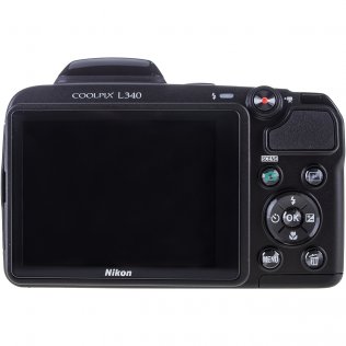Цифрова фотокамера Nikon Coolpix L340 чорна
