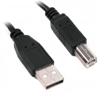 Кабель USB Maxxter AM / BM 4.5 м чорний