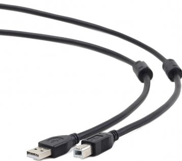 Кабель USB Cablexpert AM / BM 3 м чорний