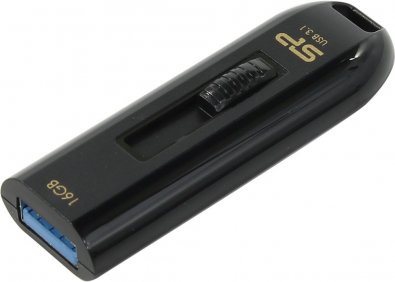Флешка USB Silicon Power Blaze B21 16 ГБ (SP016GBUF3B21V1K) чорна