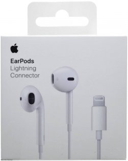 Гарнітура Apple iPod EarPods Lightning біла