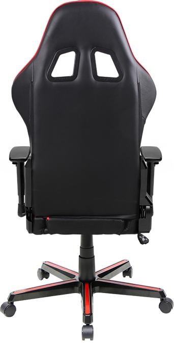 Крісло для геймерів DXRACER FORMULA OH/FH08/NR чорне з червоними вставками