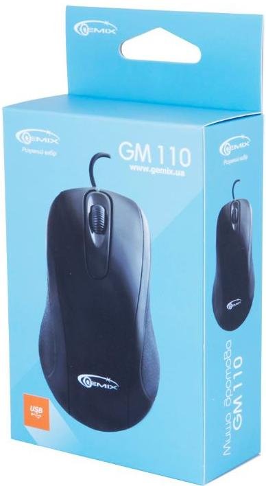 Мишка Gemix GM110 чорна