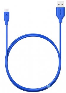 Кабель USB Anker Powerline AM / Micro USB 0.9 м синій