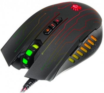 Мишка, A4 Tech Bloody Q81 Neon XGlide Чорна USB ( Gaming )
