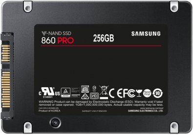Твердотільний накопичувач Samsung 860 Pro 256GB MZ-76P256BW