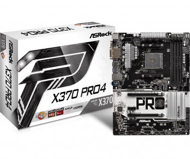 Asrock x370 pro4 какие процессоры поддерживает