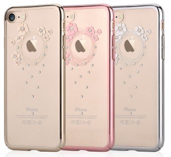 Чохол Devia for iPhone 7 - Crystal Garland Gold 