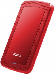 Зовнішній жорсткий диск A-Data HV300 2TB AHV300-2TU31-CRD Red