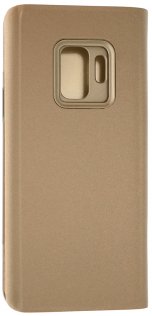 for Samsung S9 - MIRROR View cover Gold
