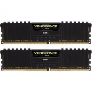 Оперативна пам’ять Corsair Vengeance LPX Black DDR4 2x16GB CMK32GX4M2B3000C15