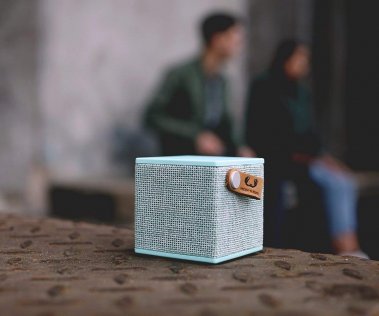 Портативна акустика Fresh 'N Rebel Rockbox Cube Fabriq Edition Bluetooth Peppermint (1RB1000PT)