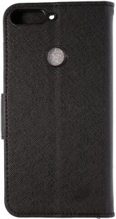 for Huawei Y7 2018 - Book Cover Black