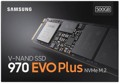Твердотільний накопичувач Samsung 970 EVO Plus 2280 PCIe 3.0 x4 NVMe 500GB MZ-V7S500BW